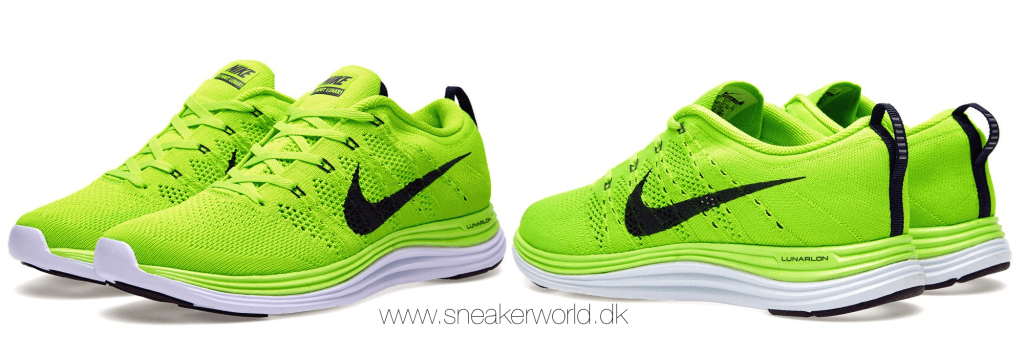 Nike Flyknit Lunar1+ Electric Green