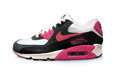 Nike Air Max 90 Essential White, Pink Foil and Black