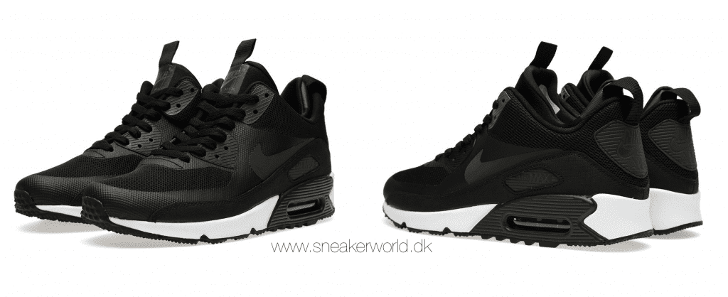 Nike Air Max 90 Sneakerboot Black & Dark Charcoal