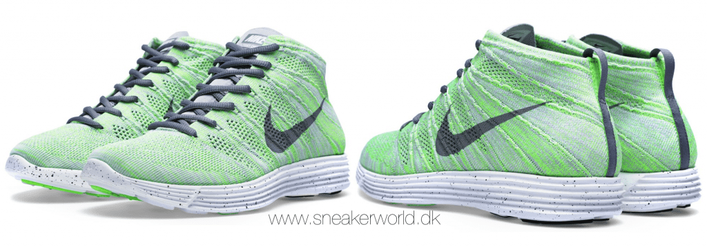 Nike Lunar Flyknit Chukka Electronic Green