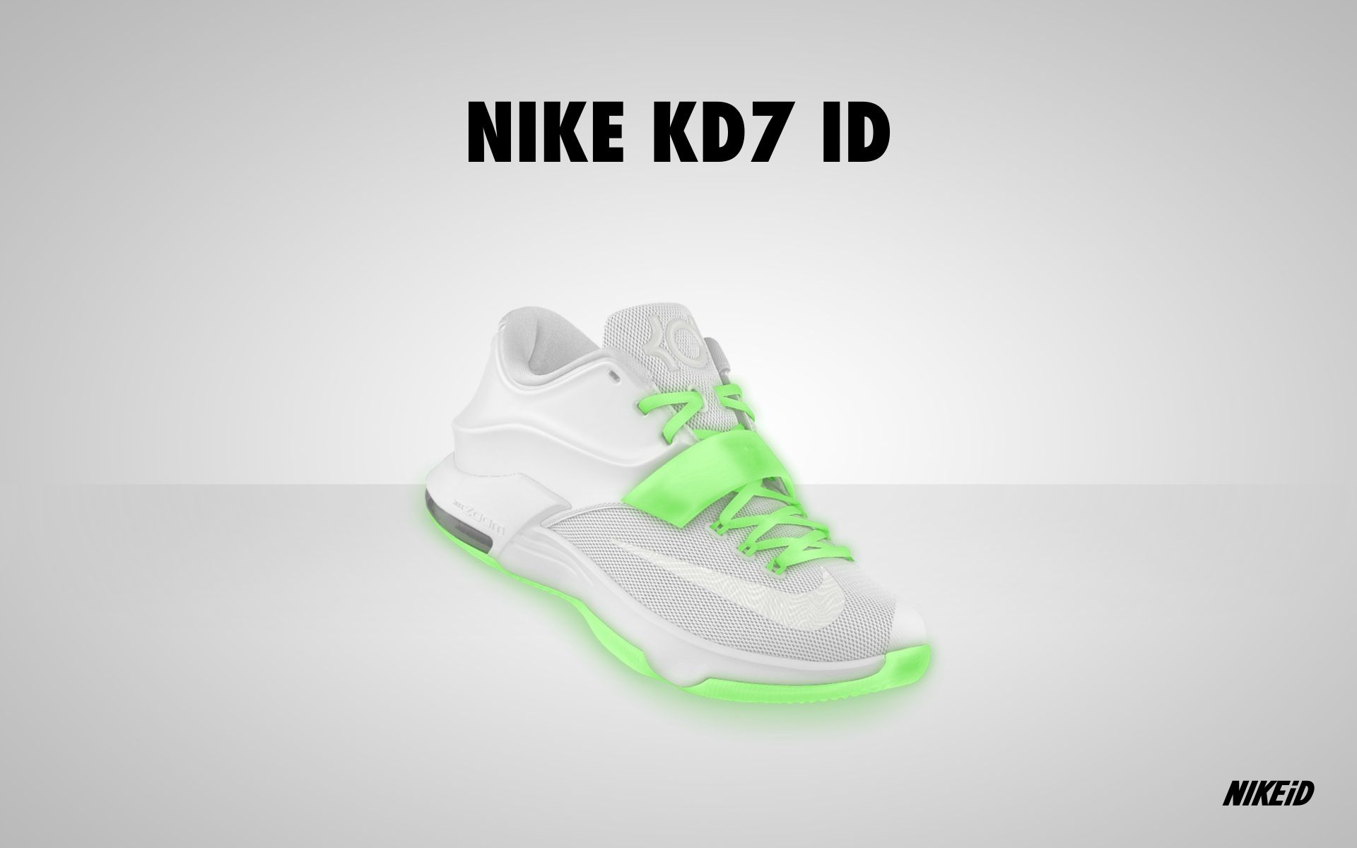Nike KD7 iD - Glow in the dark