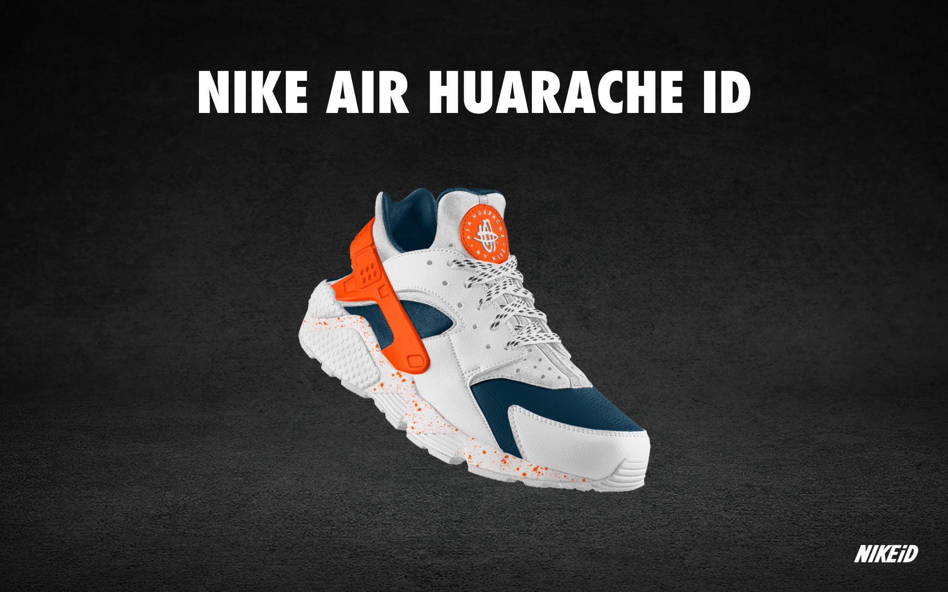 Nike Air Huarache iD Blue Orange SW15