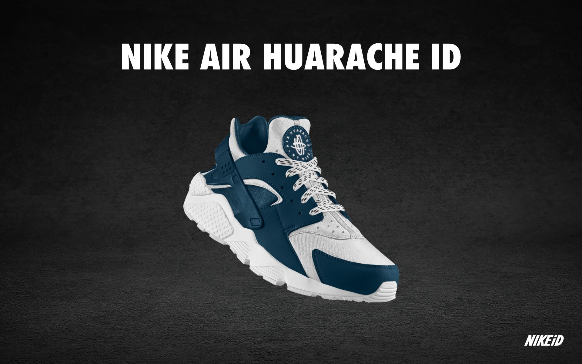 Nike Air Huarache iD Navy White SW15