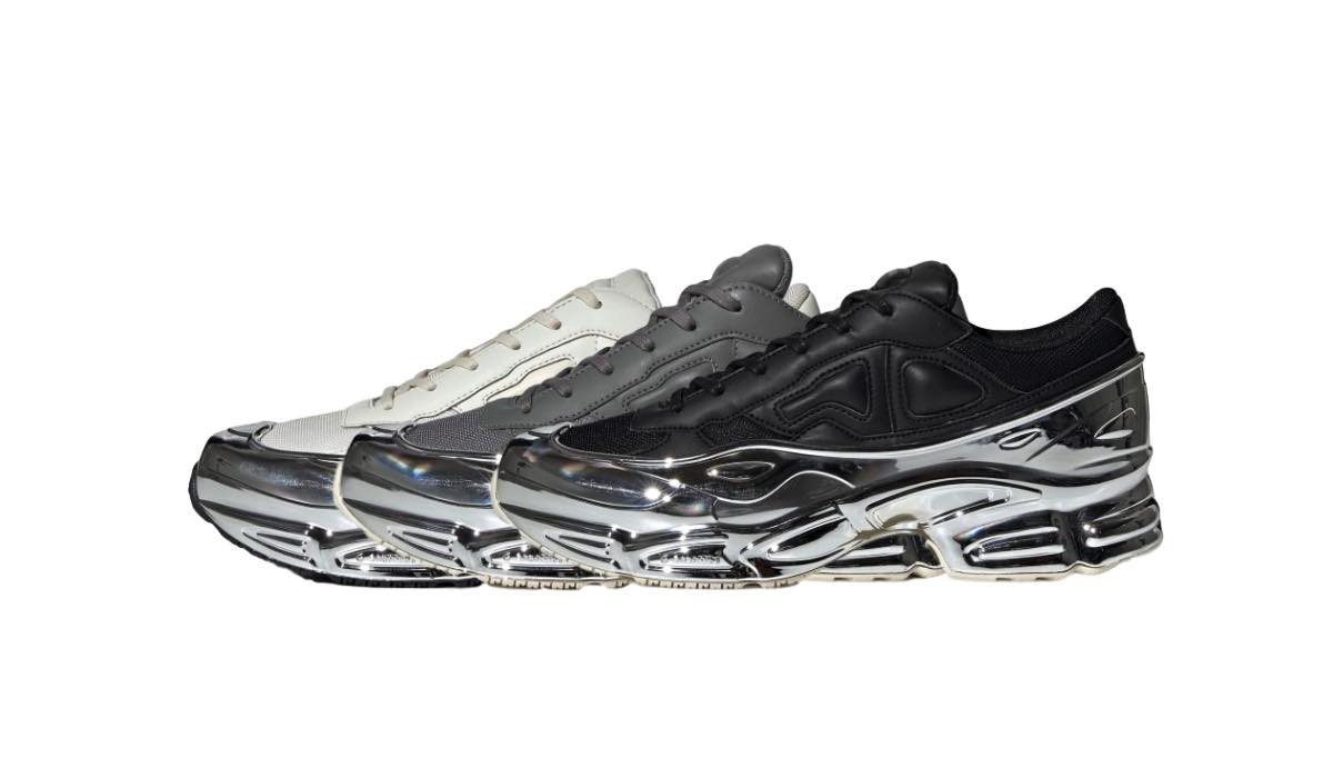 Begrænset turnering hvor som helst Køb Raf Simons x adidas Ozweego "Metallic Silver" Pack her | Sneakers