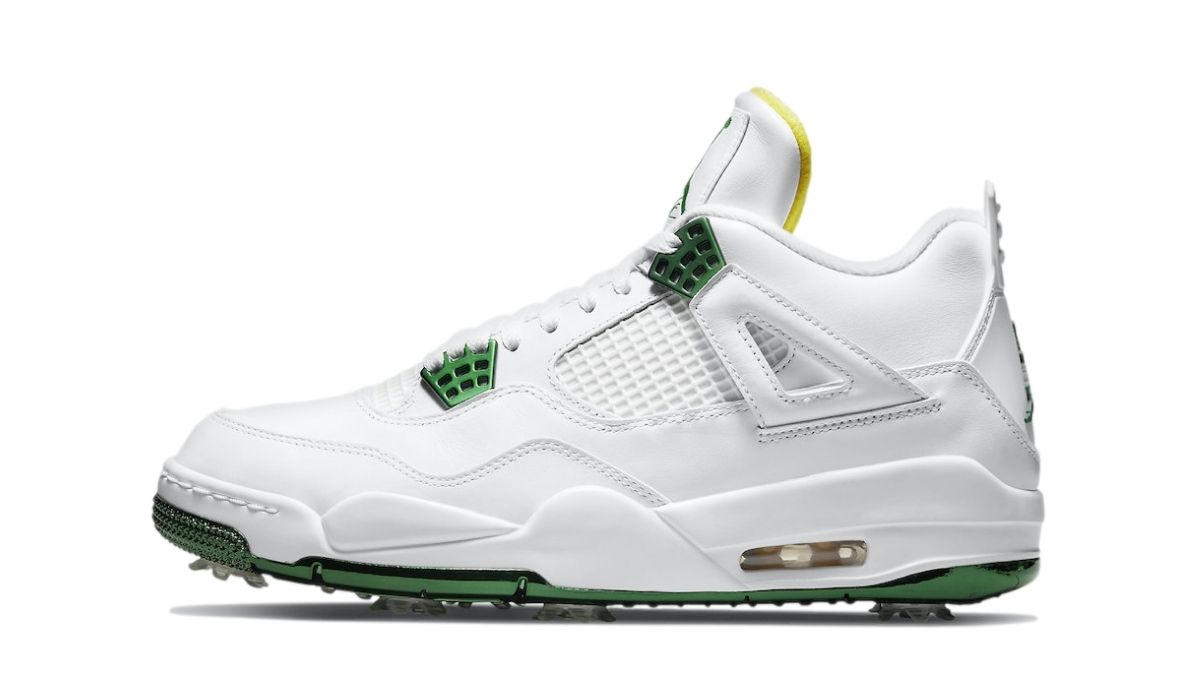 Nike Air Jordan 4 Golf Metallic Green