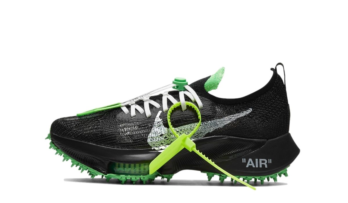 Off-White x Nike Air Zoom Tempo NEXT Black Green