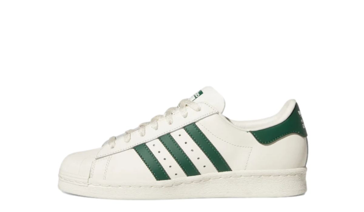 adidas Superstar 82 Off White Dark Green