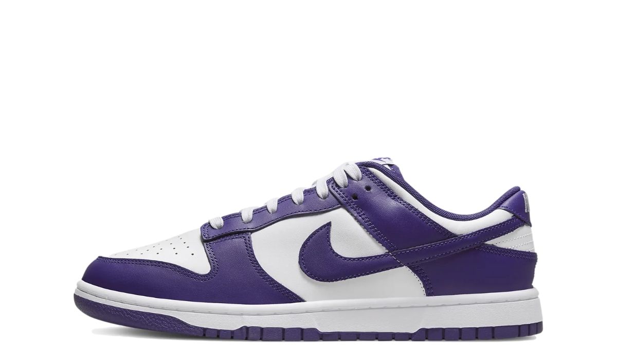 Nike Dunk Low Retro White Court Purple