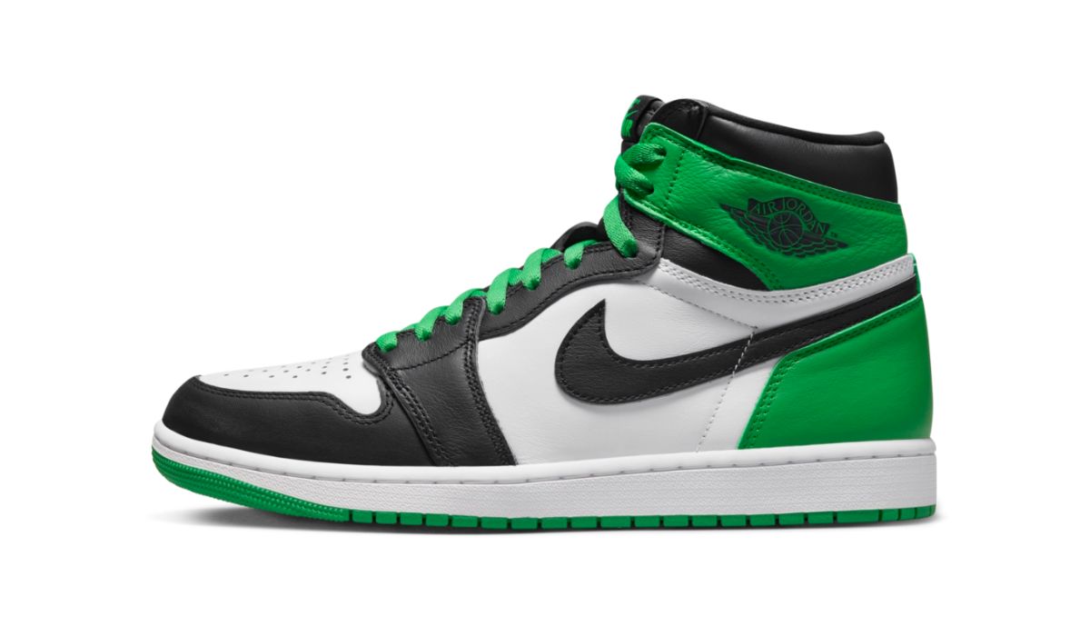 Jordan 1 Green Black White