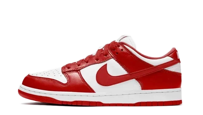 White Red Dunk Low