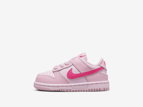 Nike Dunk Low-sko til babyer/småbørn - Pink
