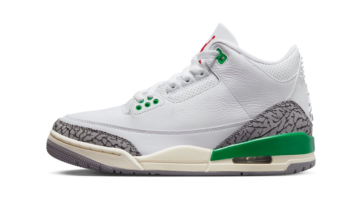 Jordan 3 Green White