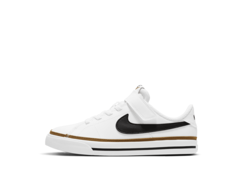 Nike Court Legacy-sko til mindre børn - hvid