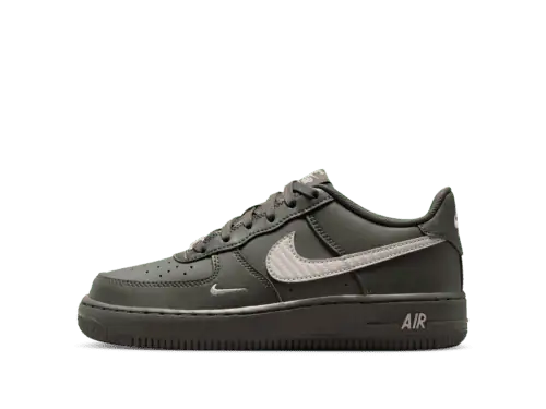 Nike Air Force 1 Tech Essential-sko til større børn - grå