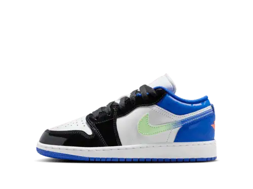 Air Jordan 1 Low SE-sko til større børn - blå